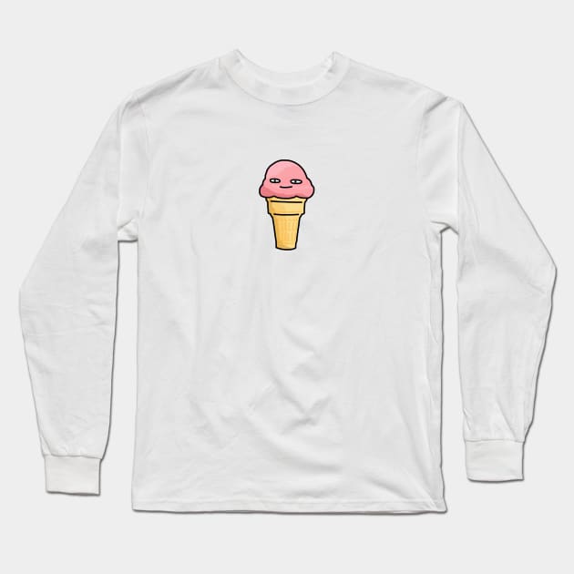Ice Cream Long Sleeve T-Shirt by BreadBen